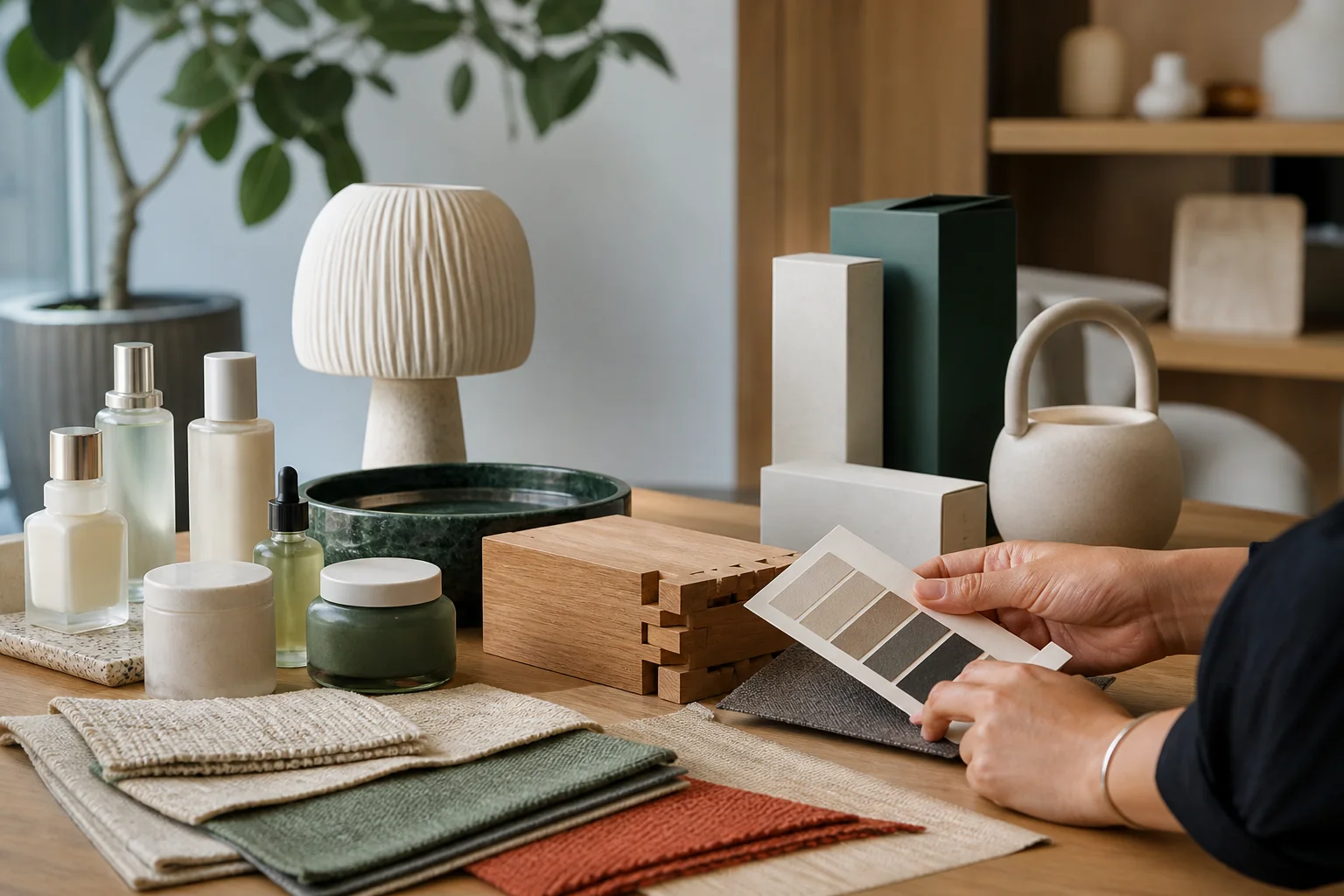 Homeware and furniture material samples