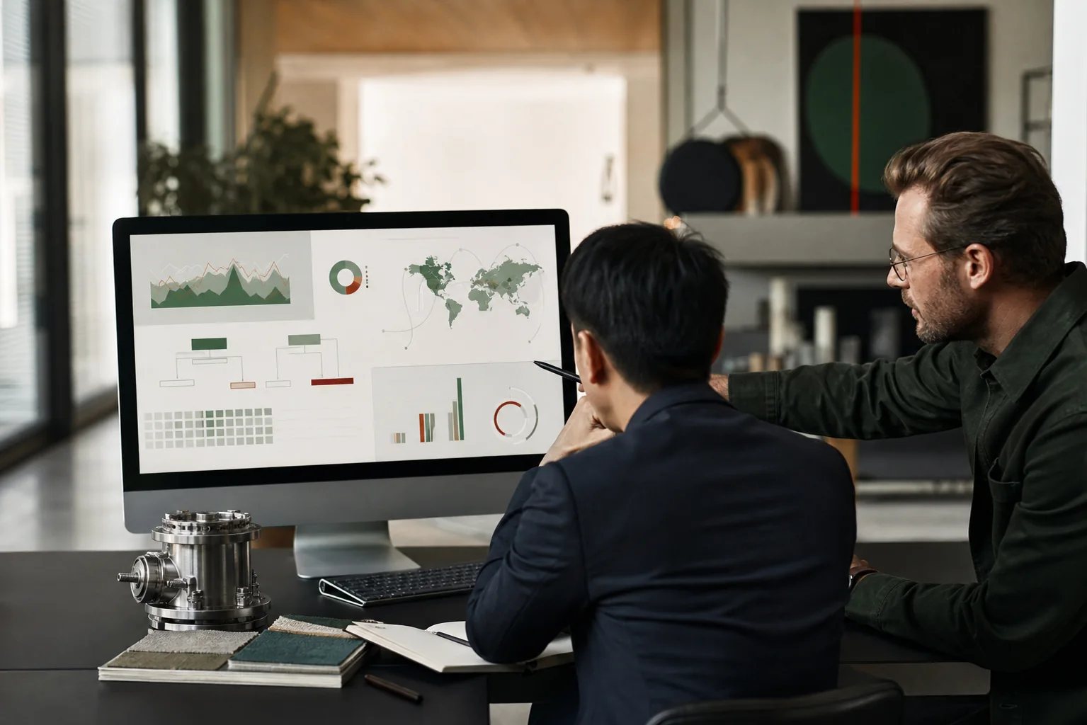 International website architecture and market data under review